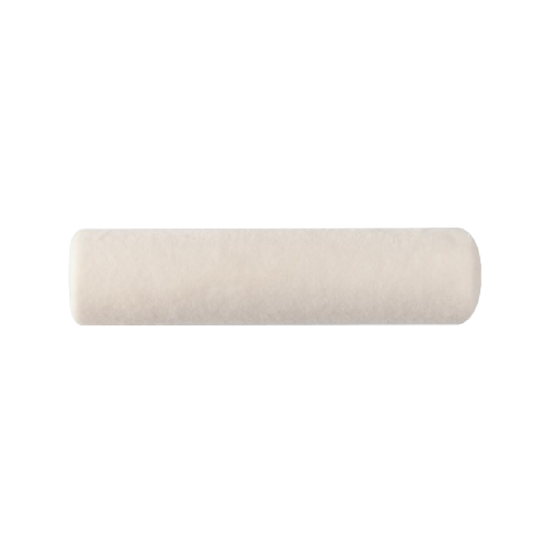 Valkoinen kudottu Mohair-rullapäällinen